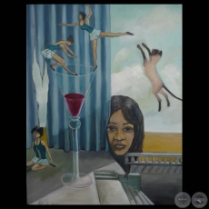 LORENZA - Óleo de ELISABETH BARTH